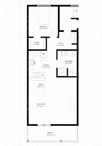 1BR|1B 100 Irvin | Great River